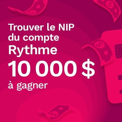 Concours Rythme FM 105,7 - Déchiffrez le code pour remporter jusqu'à 10 000$ !