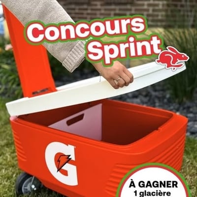Compétition Sprint avec Gatorade !