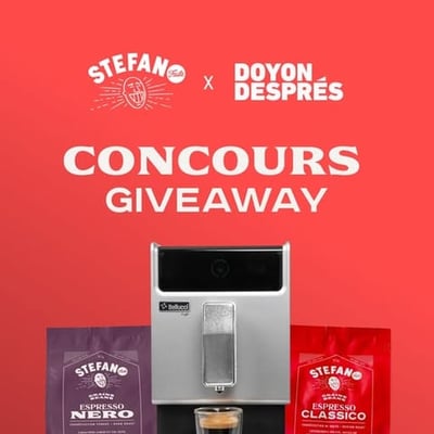 Participation à l'égard du concours Stefano Faita et Doyon Després - UN CAFFÈ PER FAVORE!