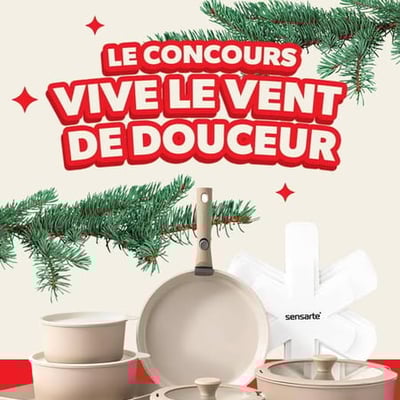 Participez au concours Sucre Redpath et remportez un ensemble céramique de cuisine de 17 pièces!