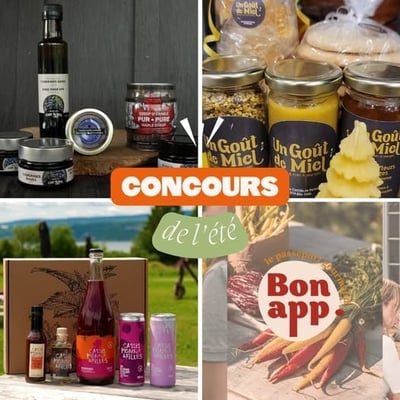 Concours Terroir et Saveurs du Québec : Trois coffrets gourmands de délices régionaux à remporter.
