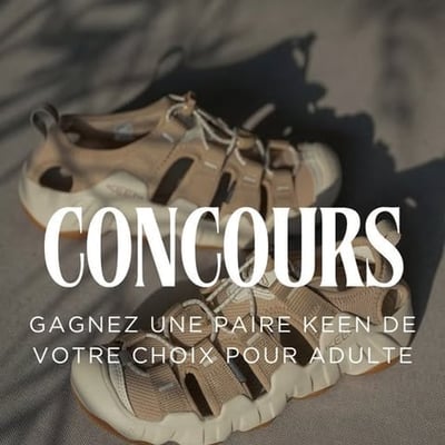 Participez au prestigieux concours Tony Pappas et remportez des chaussures KEEN !