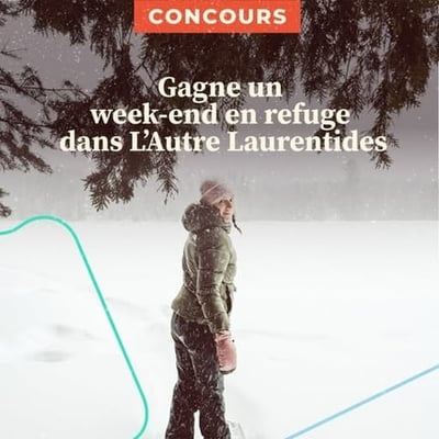 Concours : Fin de semaine en chalet dans les Authentiques Laurentides!