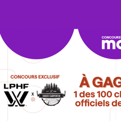 Participez pour remporter l'un des cent maillots officiels de la LPHF