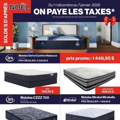  Appareils Ménagers Robert Leduc - Soldes d'Après Noël