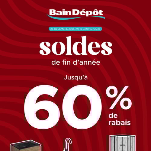 Bain Dépôt - Soldes d'Après Noël
