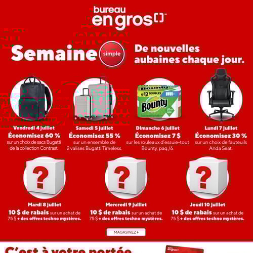  Bureau en Gros