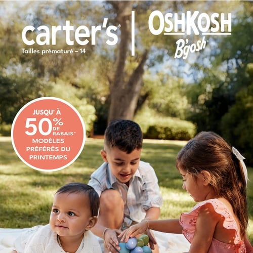  Carter’s Oshkosh - Le Printemps approche