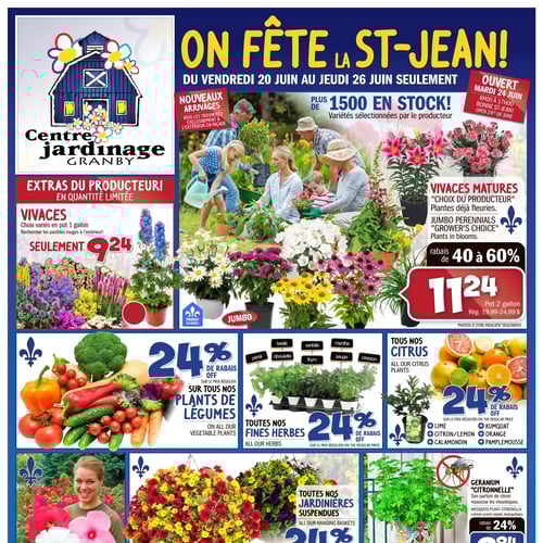  Centre Jardinage Granby