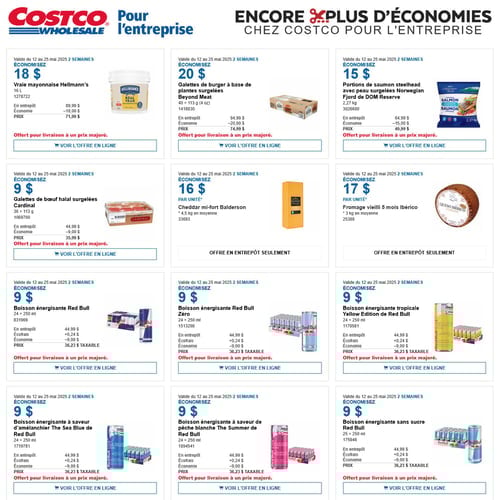  Costco pour l'entreprise