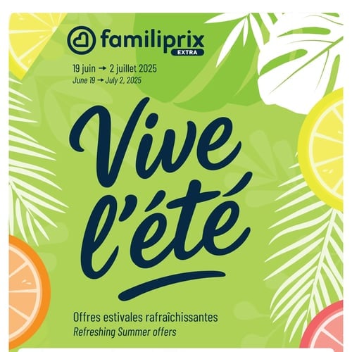  Familiprix - Extra - Cahier Vive l'été