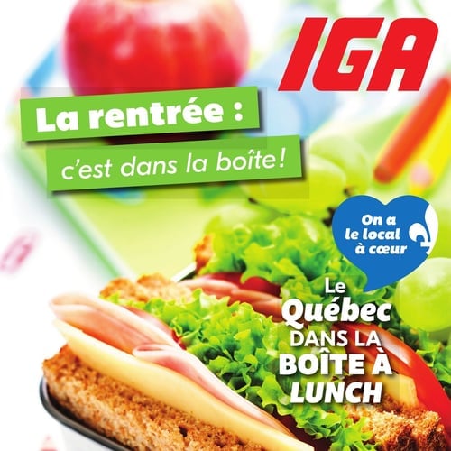  IGA - La Rentrée