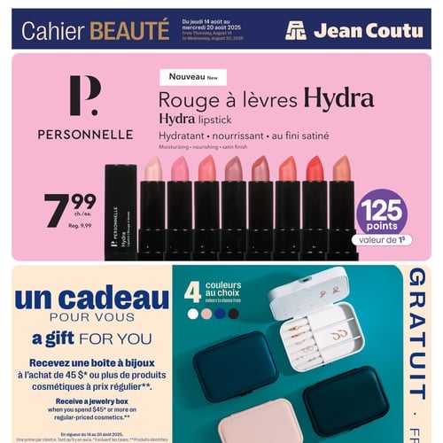  Jean Coutu - Cahier Beauté