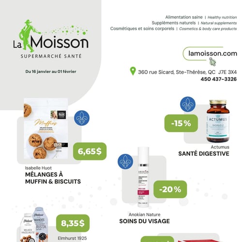 La Moisson Supermarché Santé - Page : 1 - Découvrez les Offres Santé de ...