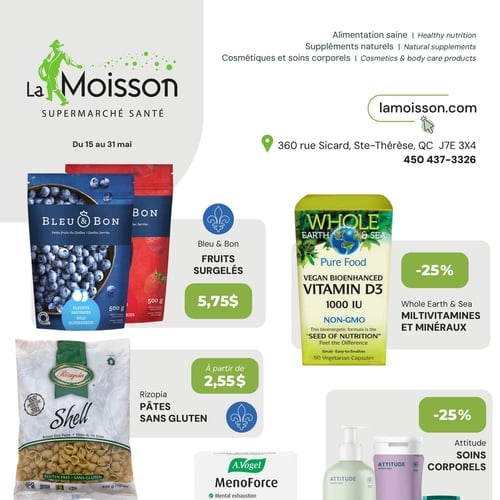 La Moisson Supermarché Santé - Page : 1 - Découvrez nos offres santé ...