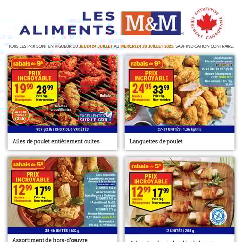  Les Aliments M&M