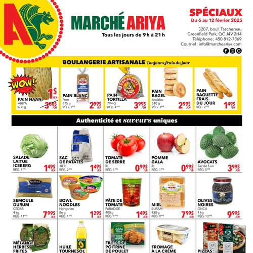  Marché Ariya