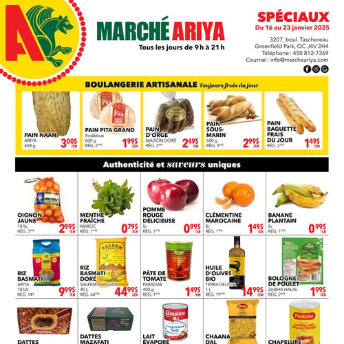  Marché Ariya