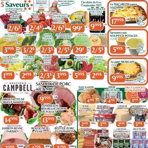  Marché Le 5 Saveurs