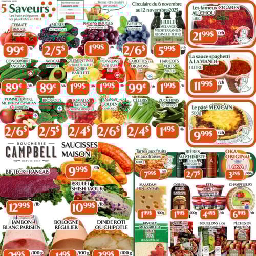  Marché Le 5 Saveurs