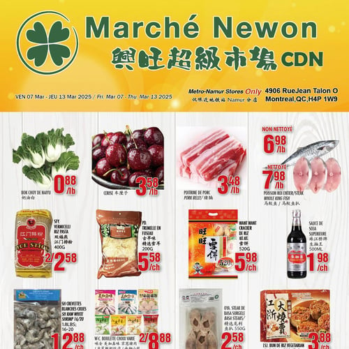  Marché Newon Jean Talon