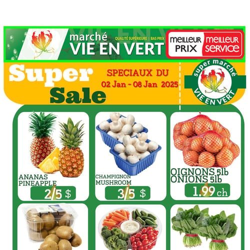 Marché Vie en Vert Page 1 Marché Vie en Vert Offres Écologiques — free download