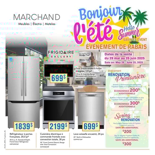  Meubles Marchand - Bonjour l'Été