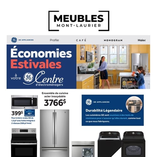  Meubles Mont-Laurier - Économies estivales