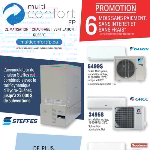  Multi Confort FP - Québec