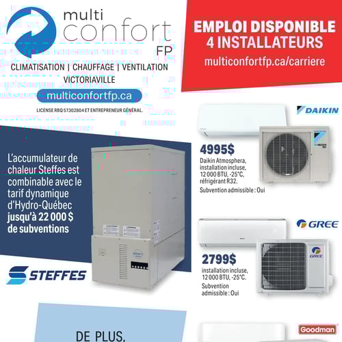  Multi Confort FP - Victoriaville