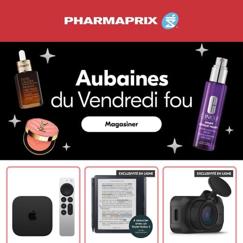  Pharmaprix - Aubaines du Vendredi Fou