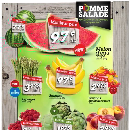  Pomme Salade
