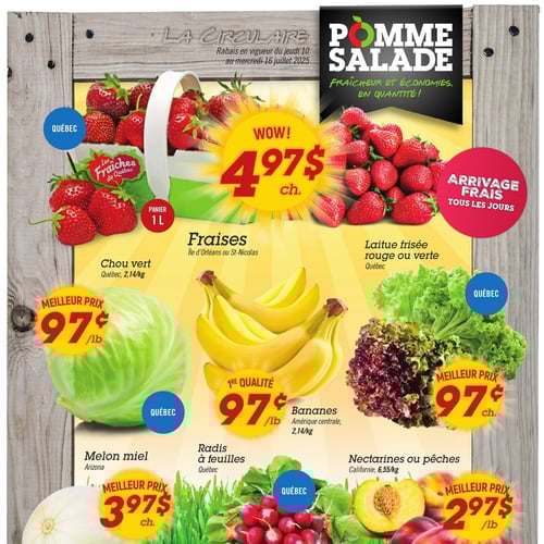 Pomme Salade