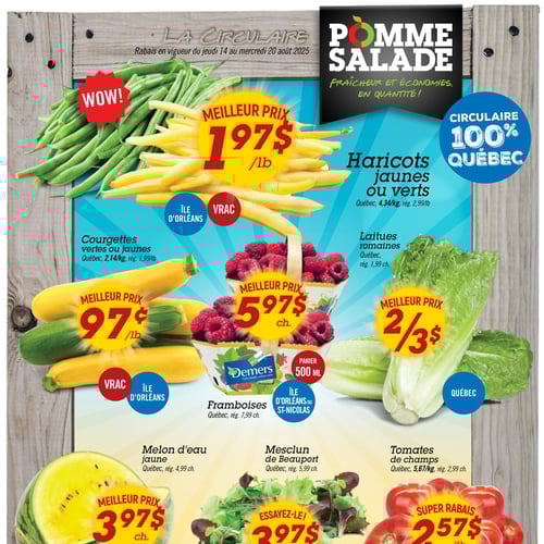  Pomme Salade