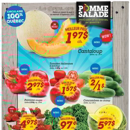  Pomme Salade