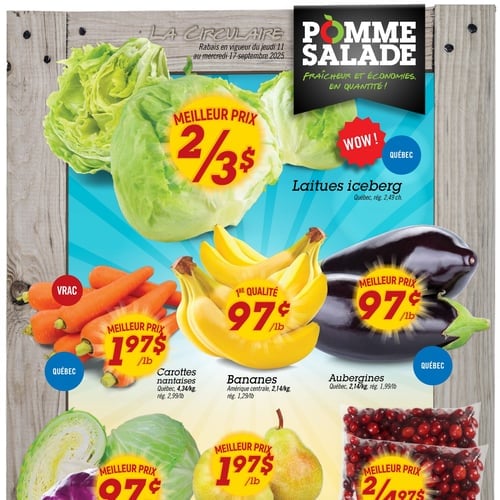  Pomme Salade