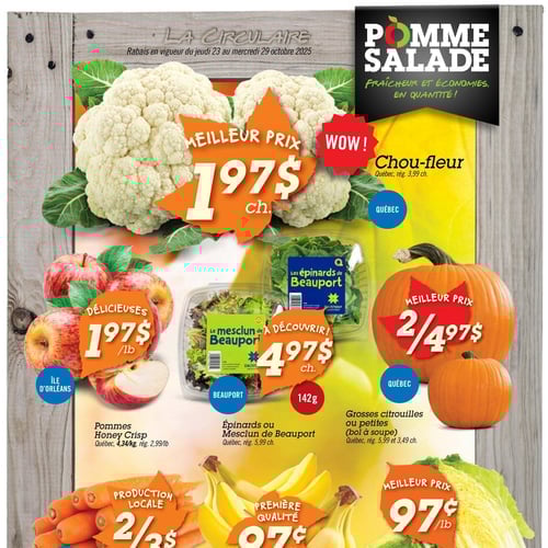  Pomme Salade