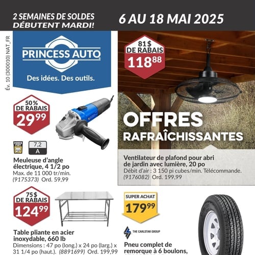  Princess Auto