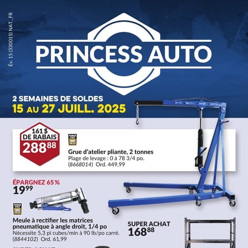  Princess Auto