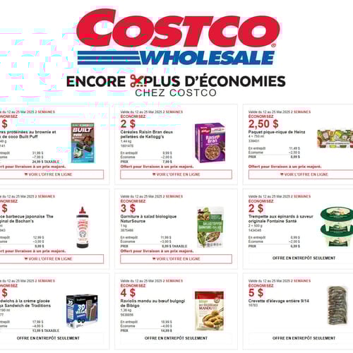Rabais Costco