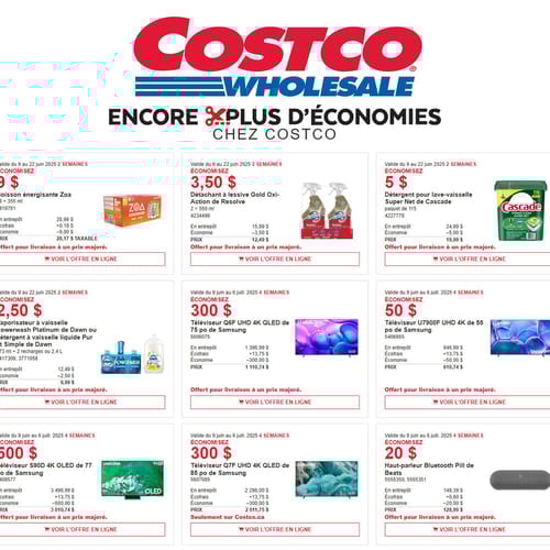 Rabais Costco