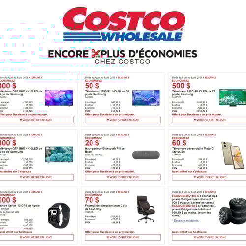 Rabais Costco