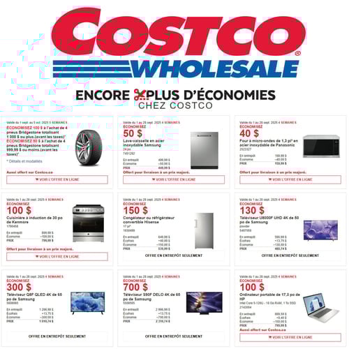 Rabais Costco