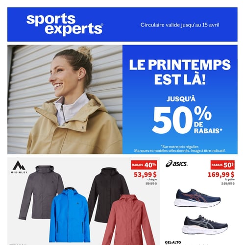 Sports Experts Models Sports Experts - Page : 1 - Découvrez nos Offres Printanières: Équipez ...