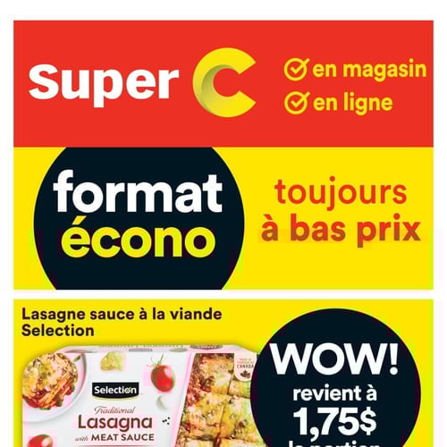  Super C - Format Écono