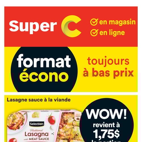  Super C - Format Écono