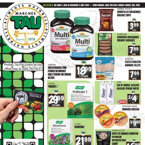  TAU Marché d'alimentation Naturelle