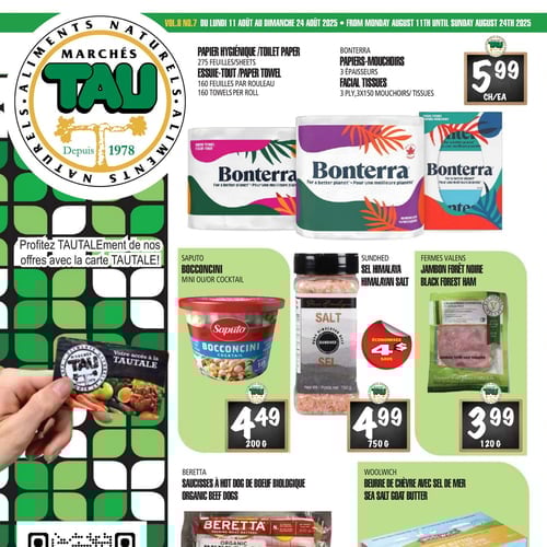  TAU Marché d'alimentation Naturelle