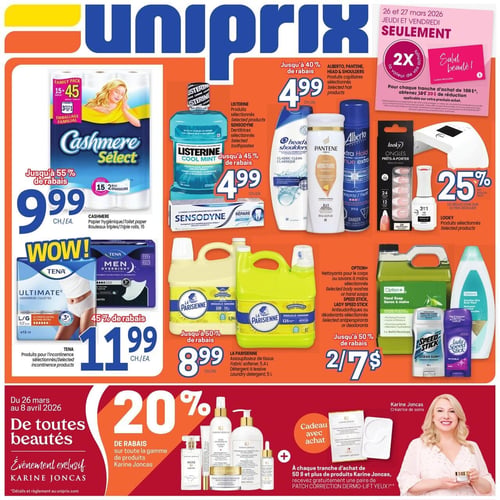 Uniprix Uniprix - Page : 1 - Économisez avec Uniprix : Offres valables du 26 ...
