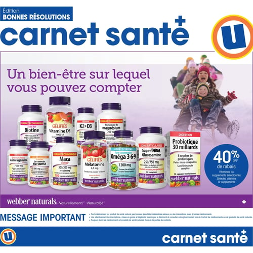  Uniprix - Carnet Santé